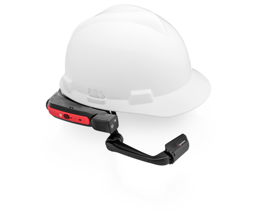 Voice controlled ATEX Head Mounted Tablet zone 1/21 HMT 1Z1