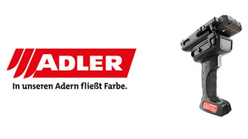 Adler Logo mit IS-TH1xx.1 Trigger Handle von i.safe MOBILE