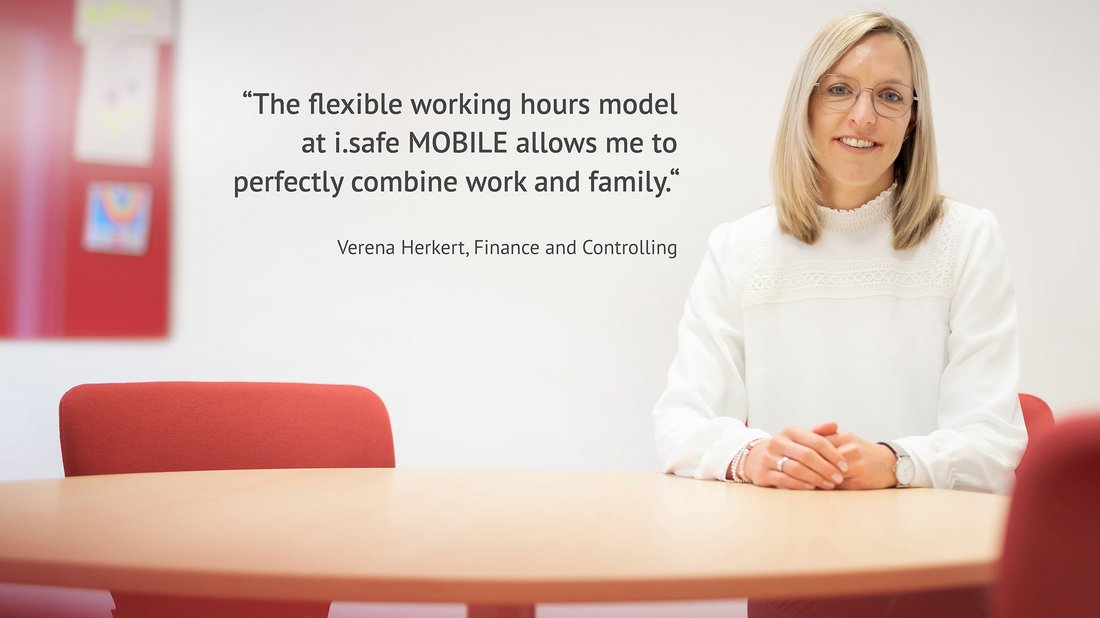 What our employees say about i.safe MOBILE Verena Herkert, i.safe MOBILE