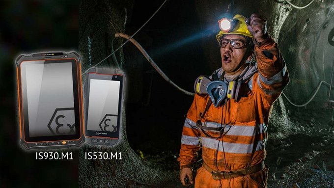 Geräte für den Bereich Bergbau von i.safe MOBILE