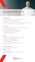Stellenanzeige Digital Marketing Manager