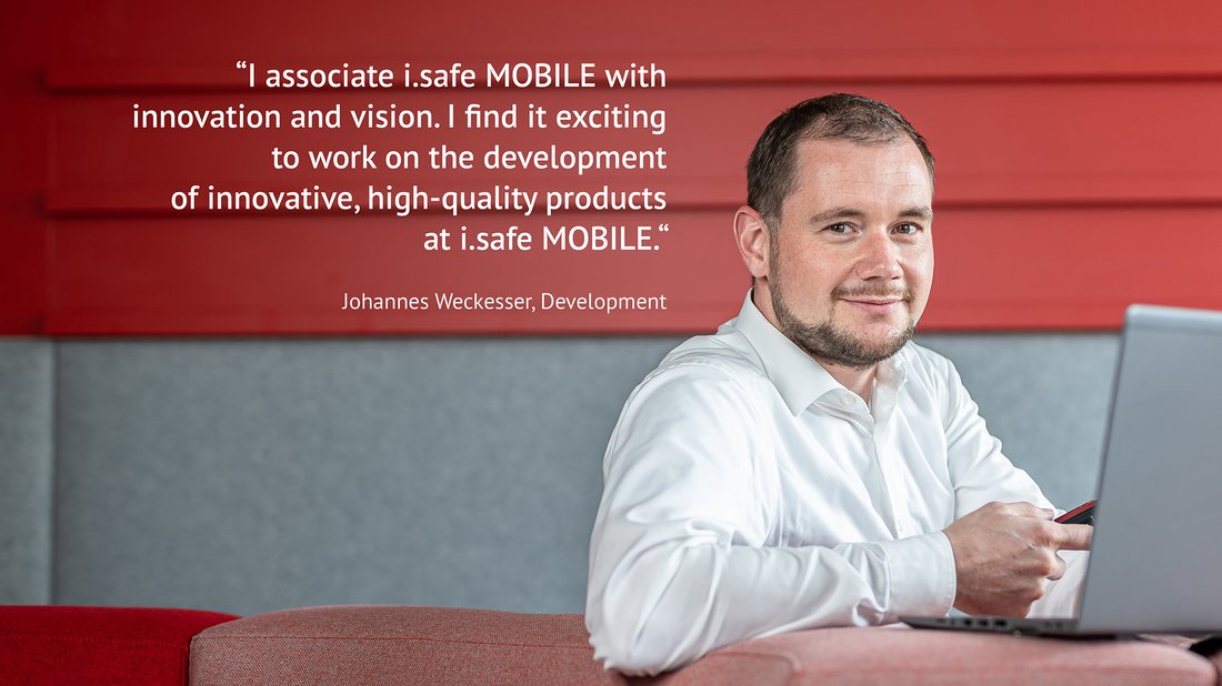 What our employees say about i.safe MOBILE Johannes Weckesser, i.safe MOBILE