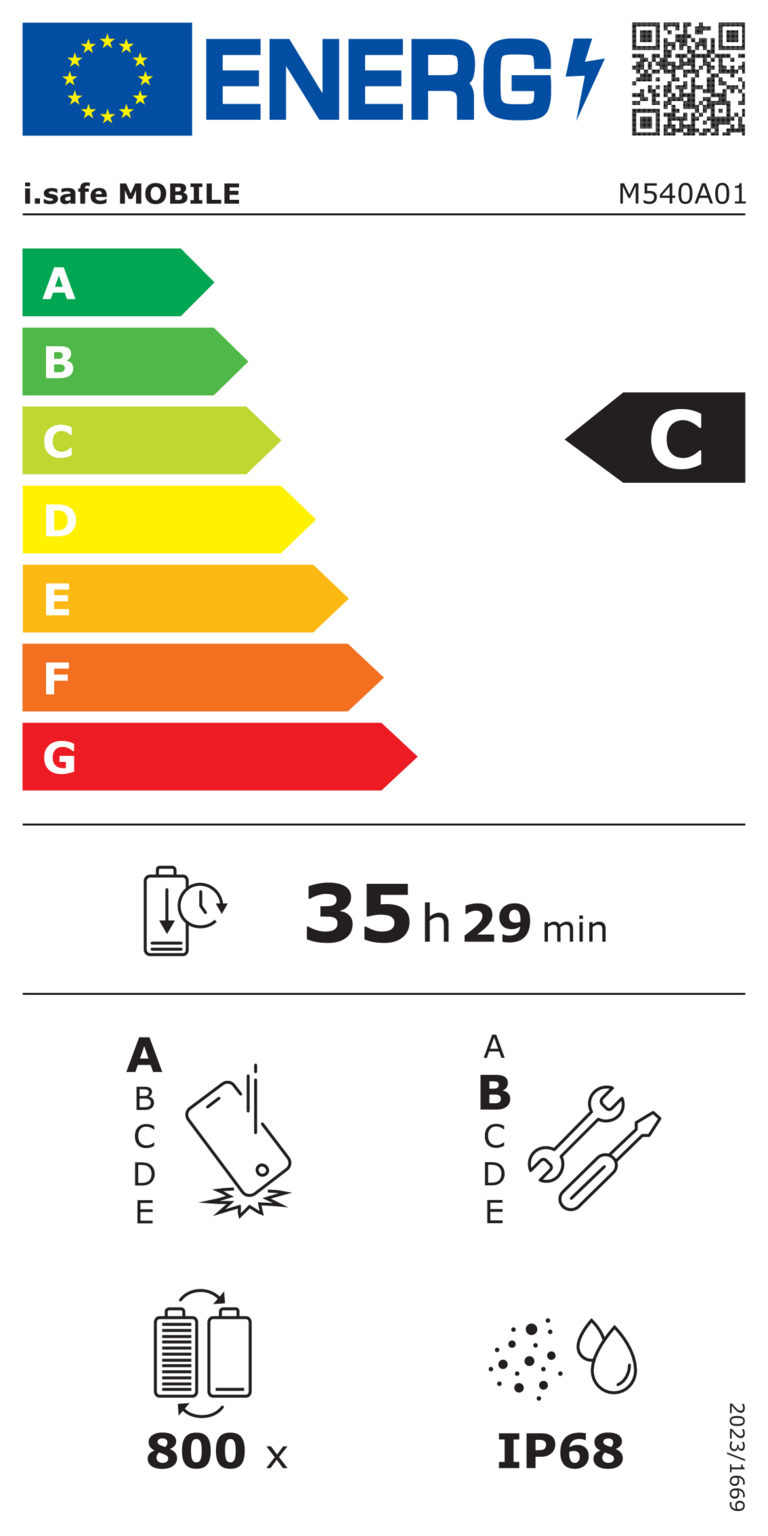 Energy Label IS540.x