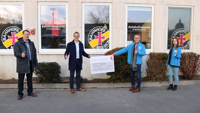 i.safe MOBILE unterstützt Würzburger Bahnhofsmission