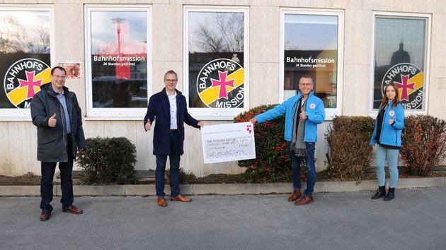 i.safe MOBILE unterstützt Würzburger Bahnhofsmission i.safe MOBILE unterstützt Würzburger Bahnhofsmission