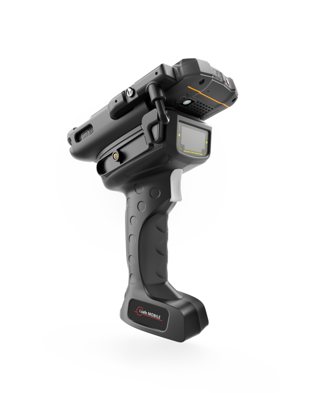 Datenerfassung mit IS-TH1xx.x rugged Frontansicht