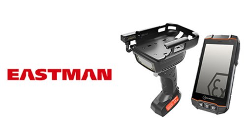 L'IS530.1, associé au lecteur de codes-barres IS-TH1xx.1, est utilisé chez Eastman