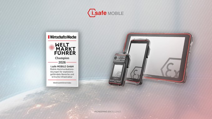 Weltmarktführer Siegel i.safe MOBILE