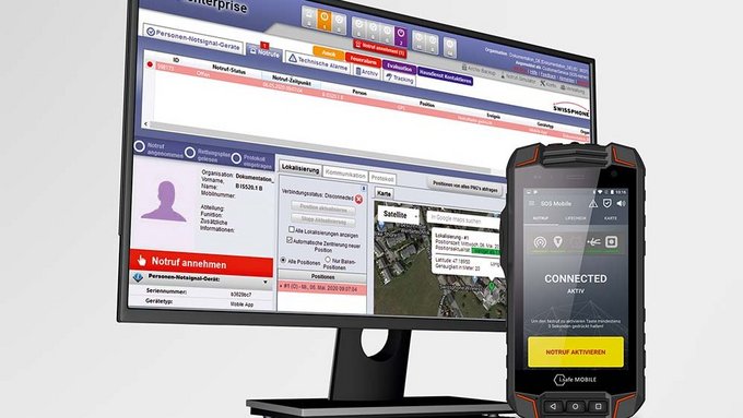 Personen Notruf System im explosionsgefährdeten Bereich