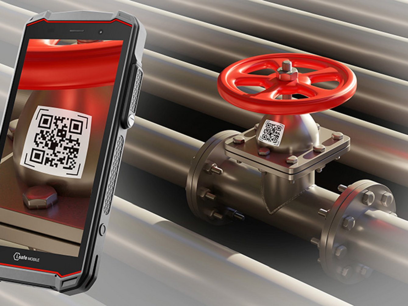 Scanning QR codes with Valve Sense